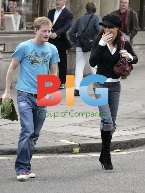 Tara Palmer Tomkinson and Guy Pelly Shopping in London