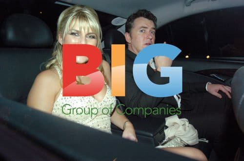 Shane Ritchie and girlfriend Christie Goddard at NTA 2005