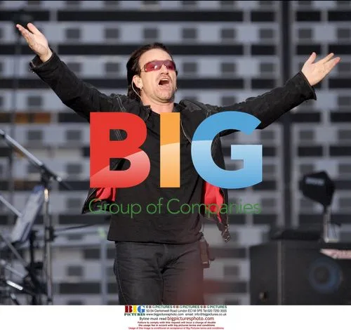 Bono of U2 performs in Paris