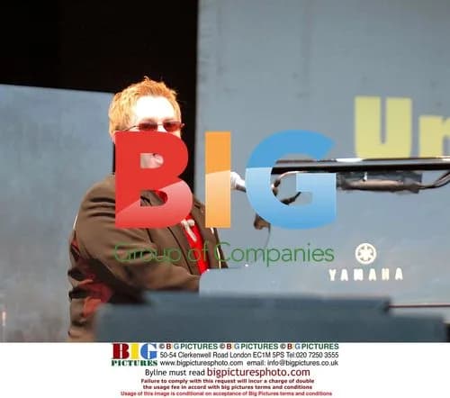 Elton John Performs at Umbria Jazz Concert