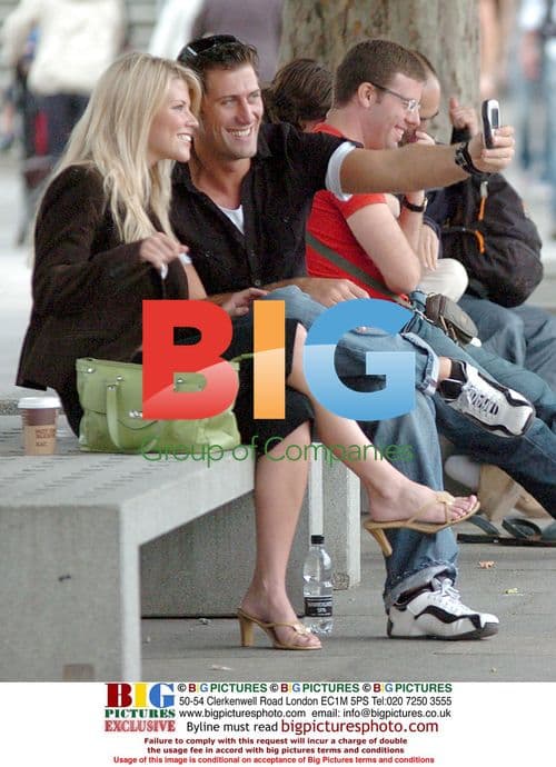 BB6 Roberrto and BB5 Vanessa out in London