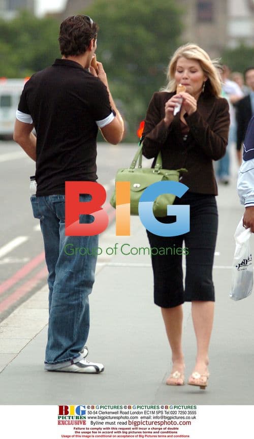 BB6 Roberrto and BB5 Vanessa Enjoy London Outing