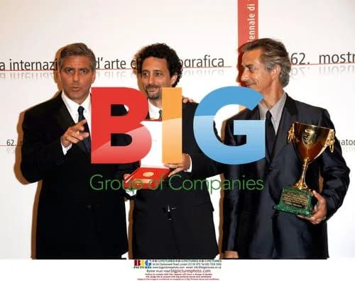 George Clooney and David Strathairn at Venice Film Festival