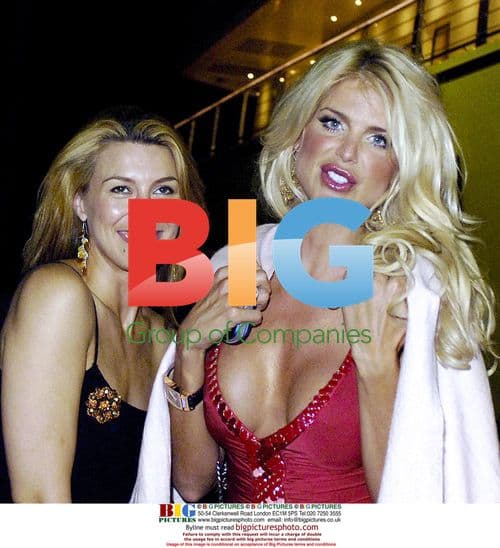 Victoria Silvstedt and Carolina Gynning party in Stockholm