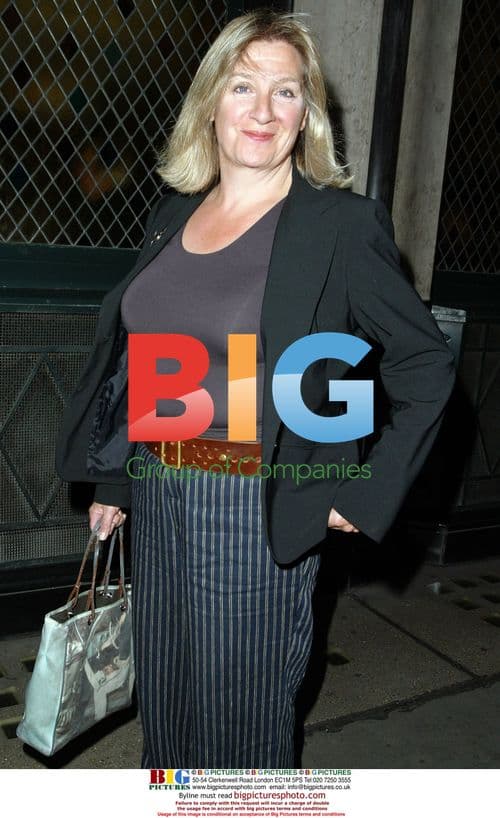 Victoria Wood enjoys night out at Ivy restaurant