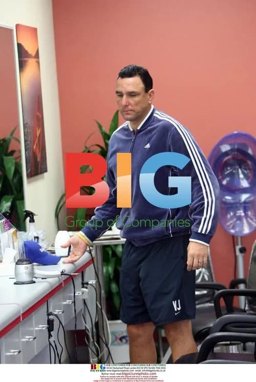 Vinnie Jones Gets Haircut After Bar Brawl