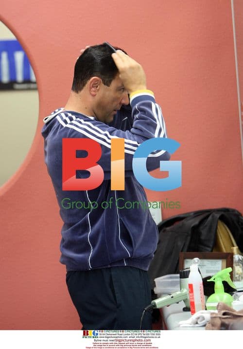 Vinnie Jones Gets Haircut After Bar Brawl