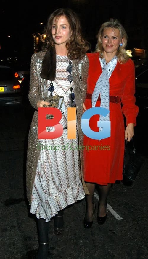 Trinny Woodall Leaving Nobu Party