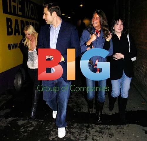 David Walliams and Denise Van Outen Leave Club