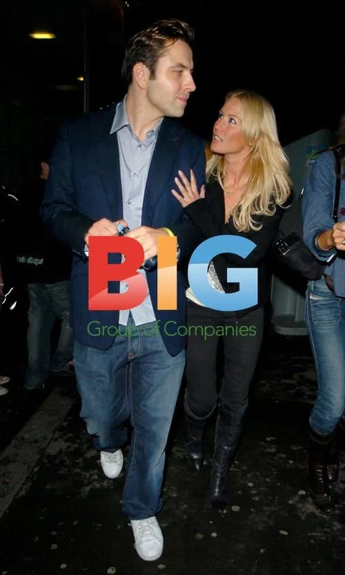 David Walliams and Denise Van Outen