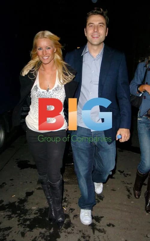 David Walliams and Denise Van Outen leave 'Astoria' Club