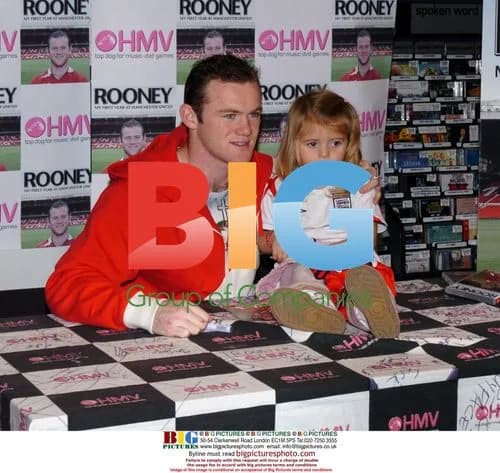Wayne Rooney Signs DVD