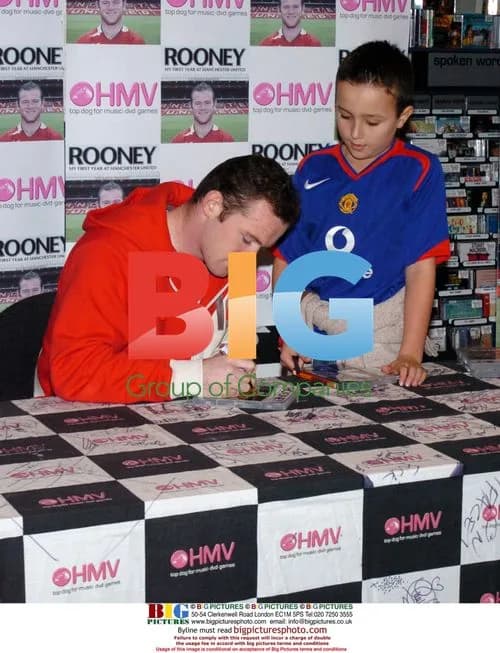 Wayne Rooney Signing Manchester United DVD