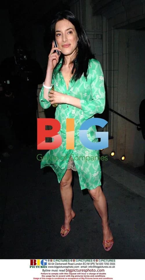 Jaime Murray Leaving Wedding Crashers After Party