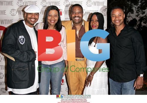 Omar Gooding, Cuba Gooding Jr. & Family at TV Premiere