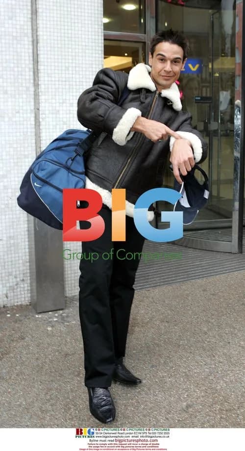 Chico from X Factor arrives at GMTV