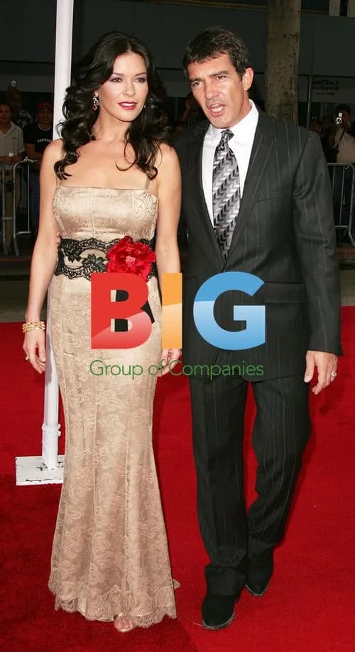 Antonio Banderas and Catherine Zeta Jones at 'The Legend Of Zorro' Premiere