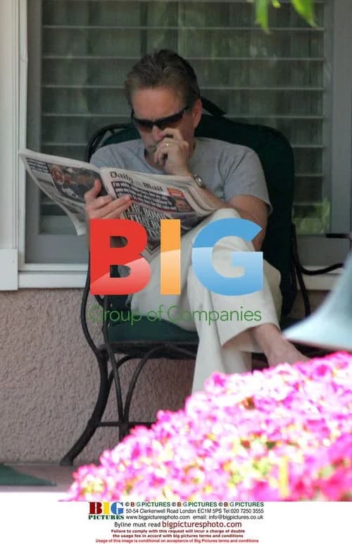 Catherine Zeta Jones and Michael Douglas at Beverly Hills Hotel