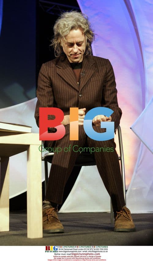 Bob Geldof at Guardian Hay Festival