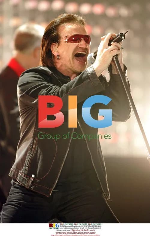 Bono of U2 at 2005 Vertigo Tour