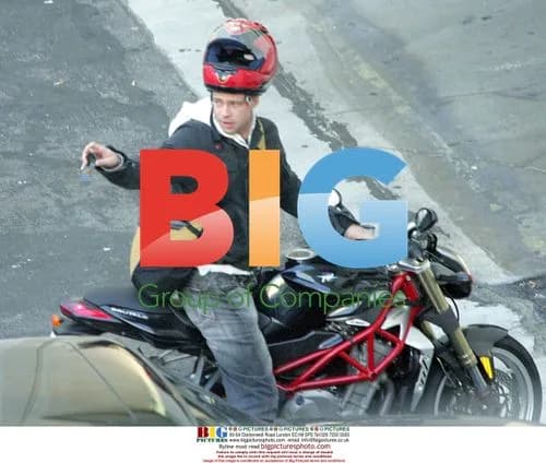 Brad Pitt Rides Motorcycle Post-Divorce Filing