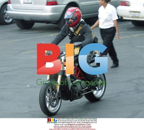 Brad Pitt Cruises Town on Motorcycle After Divorce