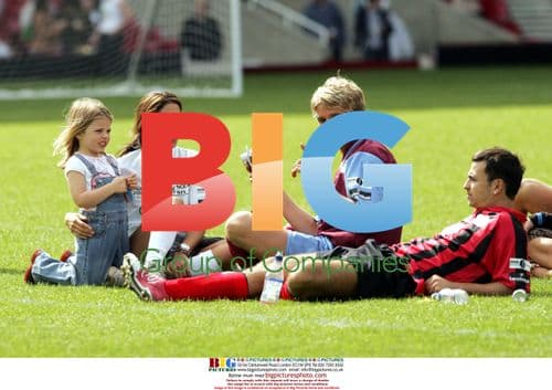 Presenter Jeff Brazier at Soccer Six
