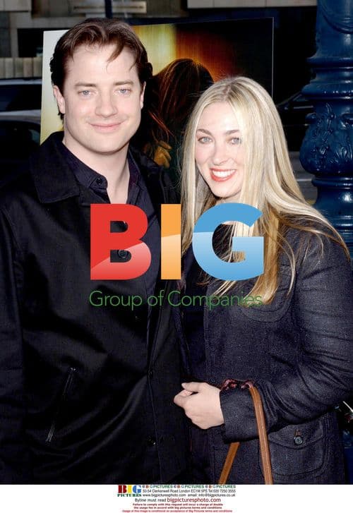 Brendan Fraser and Afton Smith at 'Crash' premiere