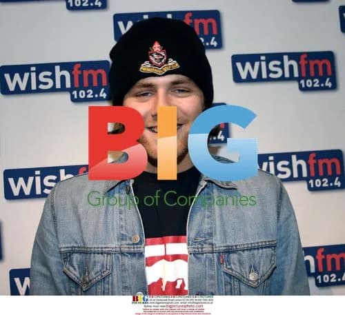 Brian McFadden Visits Wish FM in Wigan