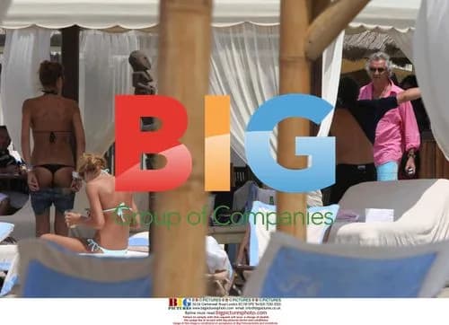 Flavio Briatore and Alena Seredova in the Italian Riviera