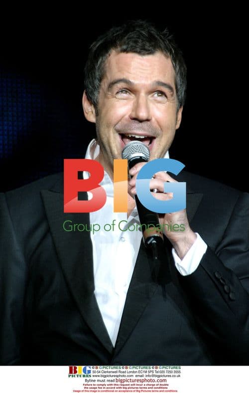 X-factor Winner Steve Brookstein on Stage