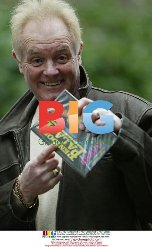 Coronation Street Actor Bruce Jones Holds Benidorm DVD