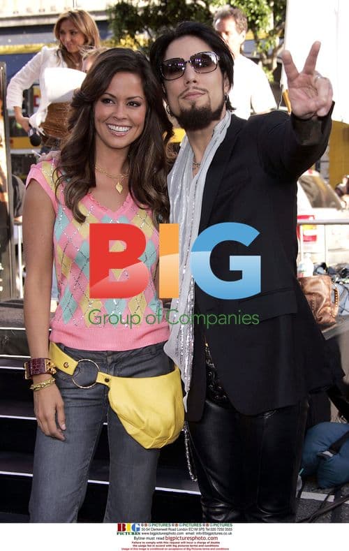 Brooke Burke and Dave Navarro at 'Batman Begins' premiere