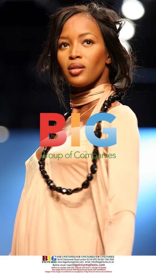 Naomi Campbell at Gharani Strok Fashion Show