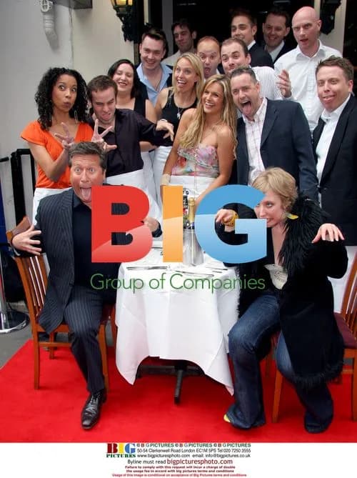 TV presenters at charity party in London