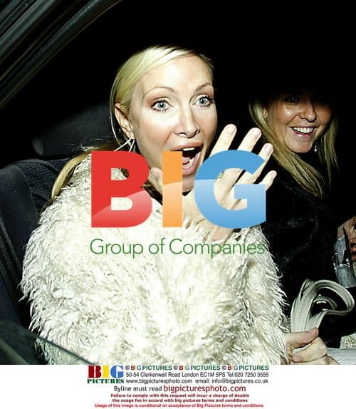 Caprice Partying After 'Big Brother' Eviction