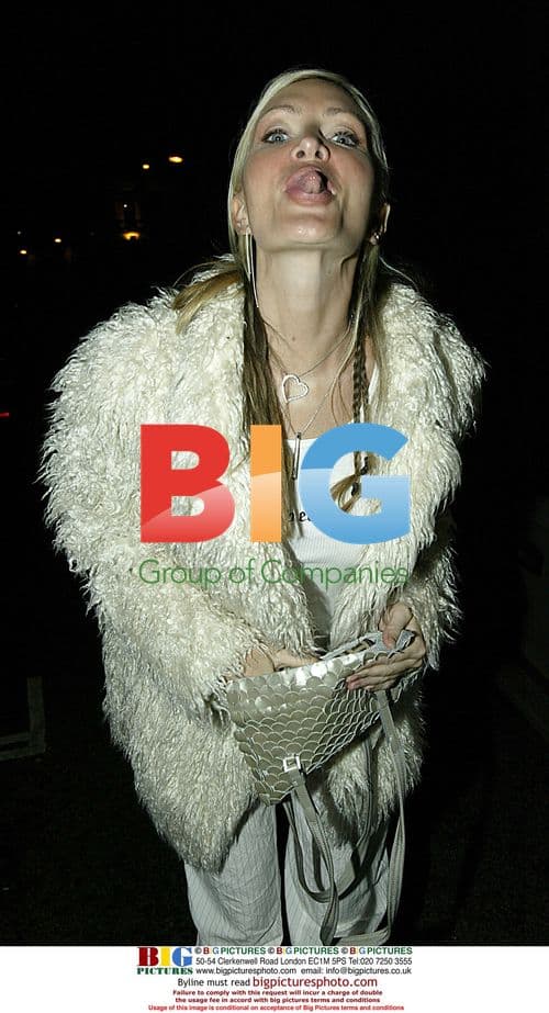 Caprice Partying After Big Brother Eviction