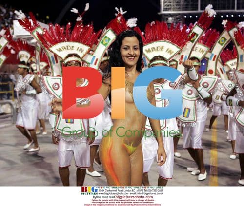 Primeira da Aclimacao Parade in Rio Carnival