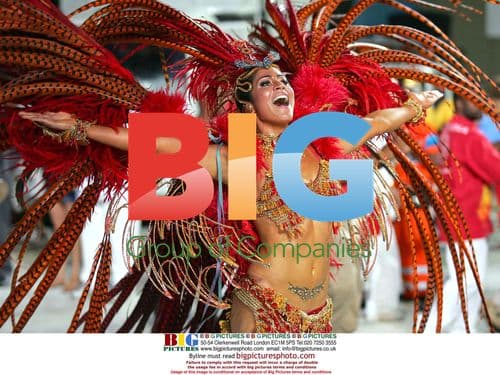 Brazilian actress Carol Castro at Rio Carnival