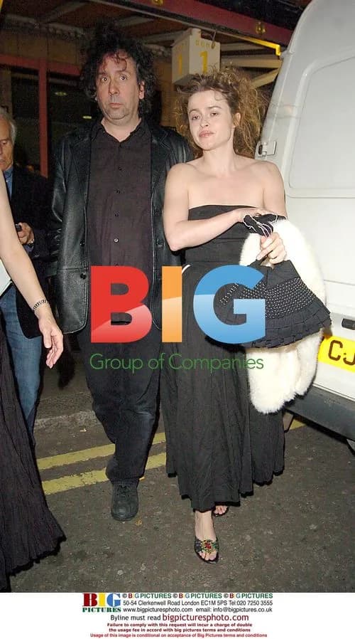 Helena Bonham Carter and Tim Burton at Cream reunion concert