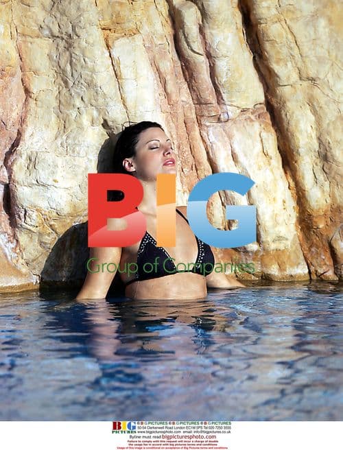 Catherine McQueen Relaxing on Caribbean Holiday