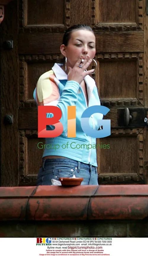 Charlotte Church Takes Break From Photoshoot