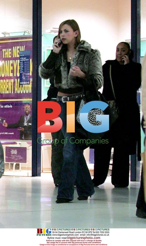 Charlotte Church Shopping in Cardiff