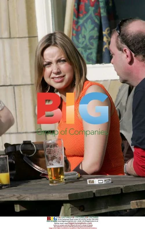 Charlotte Church Drinks With Friends in Cardiff