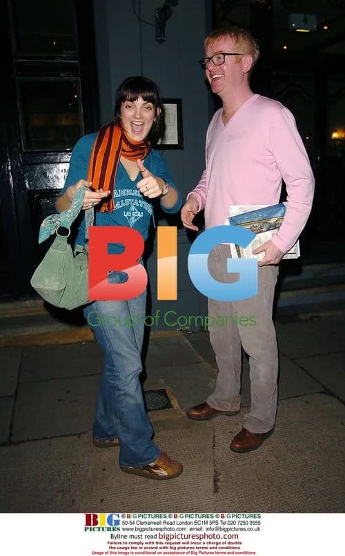 Chris Evans and Amy Hargreaves
