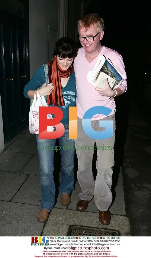 Chris Evans and Amy Hargreaves in London