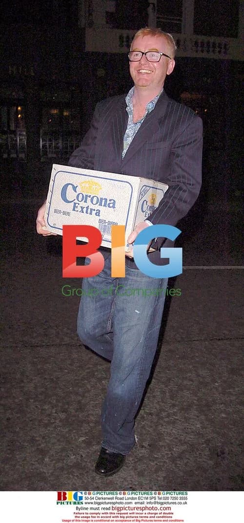 Chris Evans Leaving Hill Pub in London