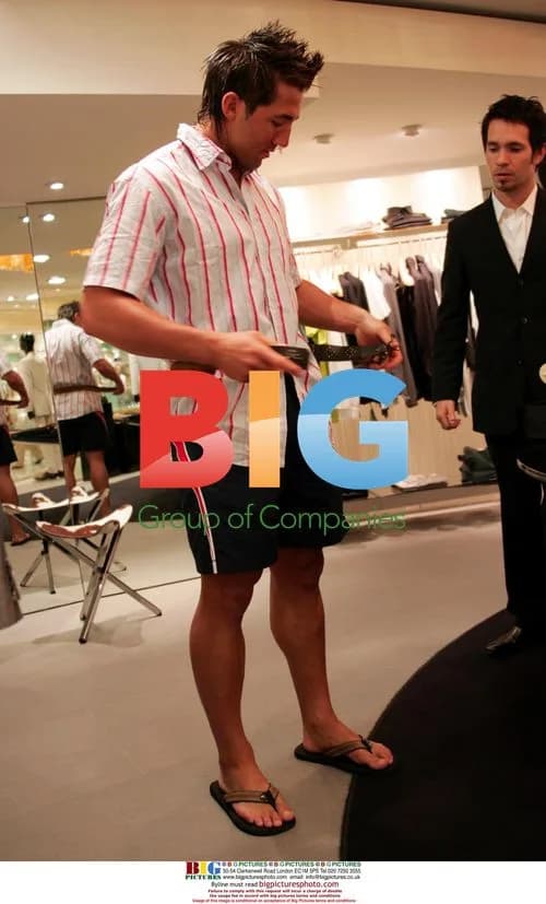 Charlotte Church and Gavin Henson Shopping