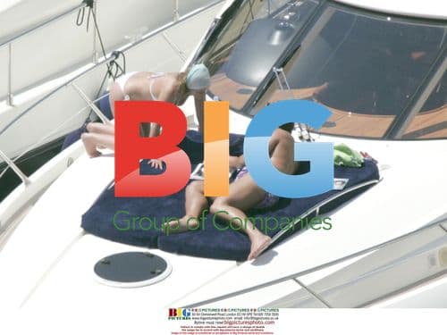 Charlotte Church and Gavin Henson in South of France