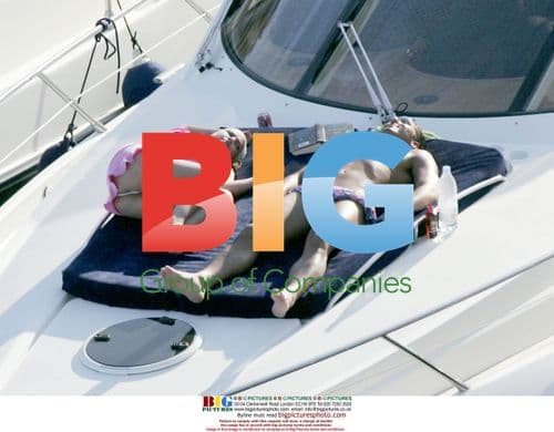 Charlotte Church and Gavin Henson in France